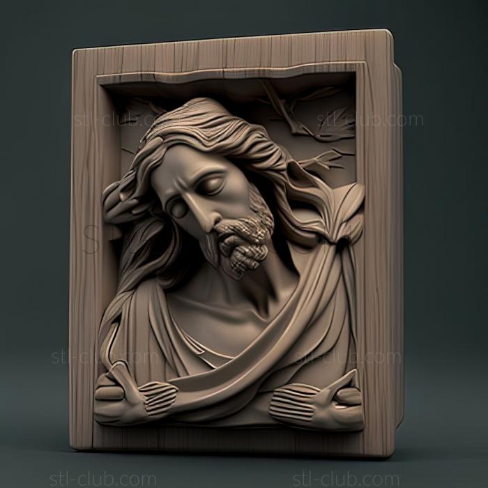 3D model st jesus (STL)